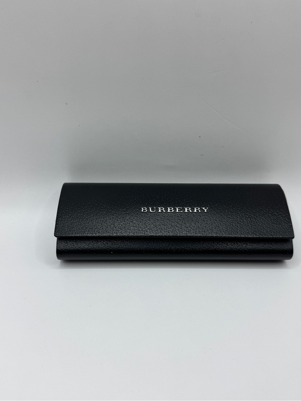 Black pebbled leather Burberry